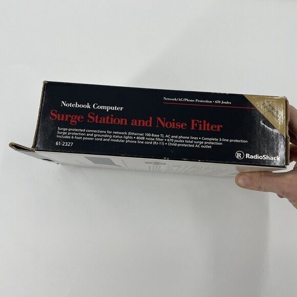 RadioShack Notebook Computer Surge Station And Noise Filter Network/AC/Phone - Picture 2 of 9